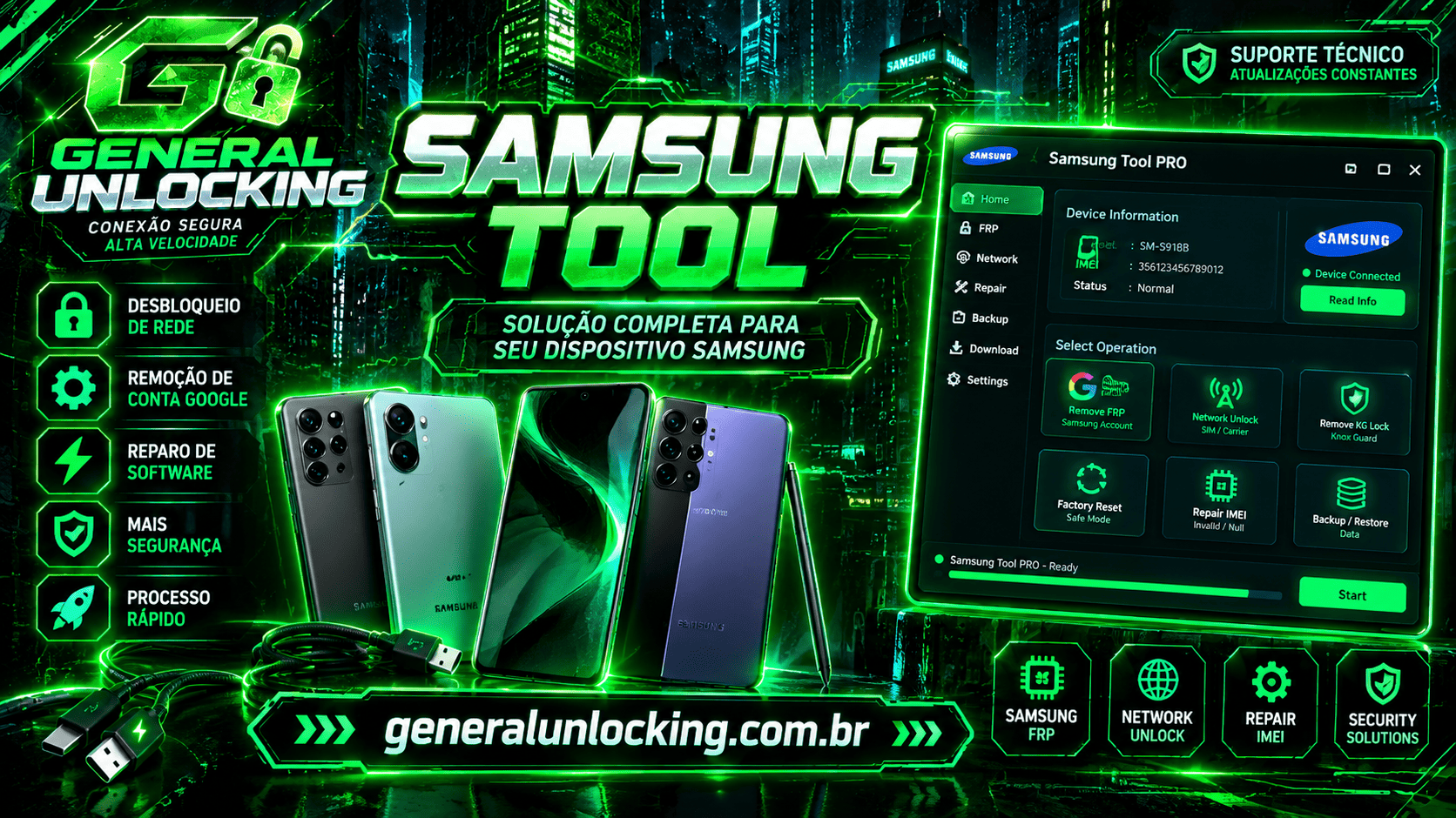 Samsung Tool (Cell Tool SST) [60 Minutos - Sem Créditos]